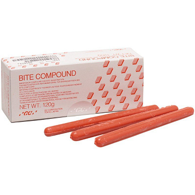 BITE COMPOUND - материал слепочный для регистрации прикуса в палочках, 120г (15шт х 8г.), GC