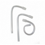 Слюноотсосы(С ЦВЕТНЫМИ КОЛПАЧКАМИ) , DISPODENT, 150 мм, 100 шт.