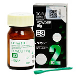 Fuji II LC Improved (POWDER) (Фуджи II Эл-СИ) - цемент цвет А2 светоотв стеклоиномер порошок 15гр