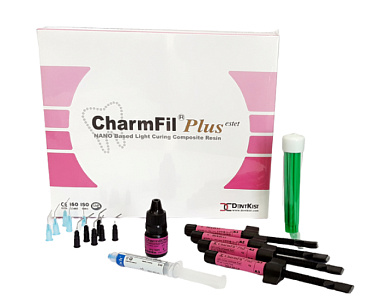 CharmFil PLUS -светоотвержд.универсальный композит, шприц A3,5 ,4гр..DentKist (НДС 10%) № 2