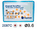 Диски шлифовальные RoundFiex, мягкие (оранжевые),9,6мм.,50 шт.,без дискодержателей.Kagayaki № 1 slider