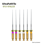 UltraPathFiles 013, 25мм, машинные файлы, никель-титан, 6 шт. Eurofile UltraPathFiles 013, 25мм, машинные файлы, никель-титан, 6 шт. Eurofile