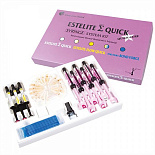 Estelite Sigma Quick System Kit II-набор(6шпр.Sigma Quickх3,8 гр.+ 3шпр.Flow Quick х1,8гр.).Tokuyama