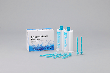 CharmFlex Bite Clear A -силикон для регистрации прикуса.(2 кар. х 50мл.), DentKist № 1