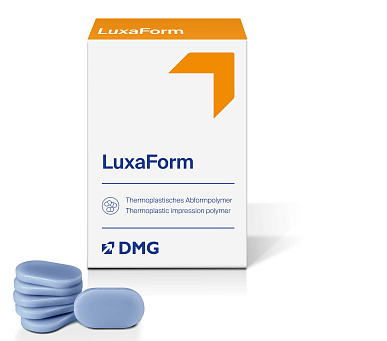 LuxaForm (ЛюксаФорм) - термопластичный полимерный оттискный материал, (72 диска), DMG