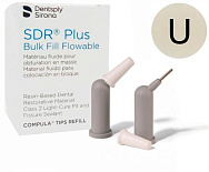 SDR Plus - текучий материал объемного внесения,компьюлы (50 шт.х 0,25гр..), цвет UNIV. Dentsply