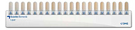 Ecosite Elements Shade Guide Pure - расцветка дентинных оттенков. DMG.