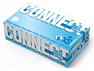 Перчатки CONNECT ULTRA, смотровые, НИТРИЛОВЫЕ, нестерильные,L (8-9), 200 шт .TOP GLOVE Ч/З Перчатки CONNECT ULTRA, смотровые, НИТРИЛОВЫЕ, нестерильные,L (8-9), 200 шт .TOP GLOVE Ч/З