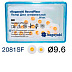 Диски шлифовальные RoundFiex, грубые (бордовые),9,6мм.,50 шт..Kagayaki slider
