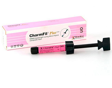 CharmFil PLUS -светоотвержд.универсальный композит, шприц A3,5 ,4гр..DentKist (НДС 10%) № 1