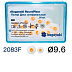 Диски шлифовальные RoundFiex, грубые (бордовые),9,6мм.,50 шт..Kagayaki № 1 slider